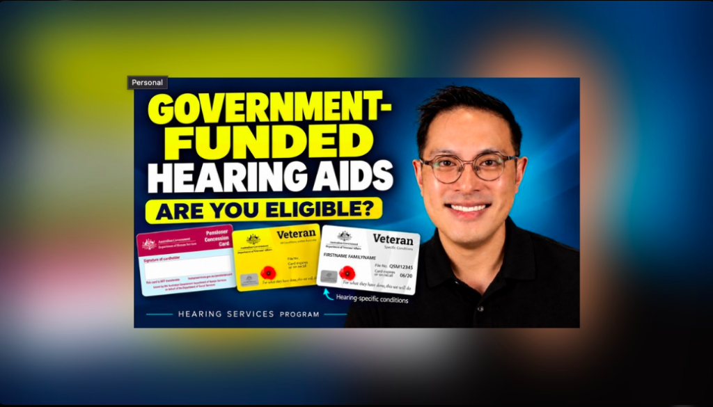 The video thumbnail works well as the featured image. It's the full-size 1280×720 version, and I've named the file to match your slug so it helps SEO. **Alt text:** Audiologist Wesley Ong with a Pensioner Concession Card and DVA Veteran Gold and White Cards, explaining eligibility for government-funded hearing aids under the Hearing Services Program Your theme may crop the edges of the featured image, so check the preview to make sure the cards and headline still show. Want me to make a 1200×630 version for Facebook and LinkedIn link previews as well?